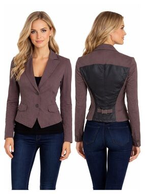 Marc Aurel Gray Tuxedo Jacket XS 34